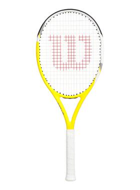 代购Wilson威尔胜网球拍控球发力轻量化黄色白色1619穿线网球