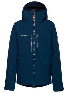 代购Mammut男士冲锋衣防风保暖防水透气户外登山外套爆款