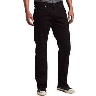 弹性舒适黑色直筒日常通勤男裤 牛仔裤 Levis李维斯男士 代购