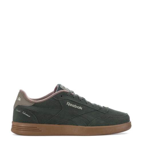 代购Reebok锐步男士篮球鞋缓震耐磨轻便透气深绿色棕色鞋底