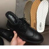 垫 垫商务休闲除臭吸汗踩屎感减震透气男鞋 牛皮鞋 垫健步真皮乳胶鞋