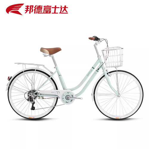 邦德富士达通勤自行车女士轻便