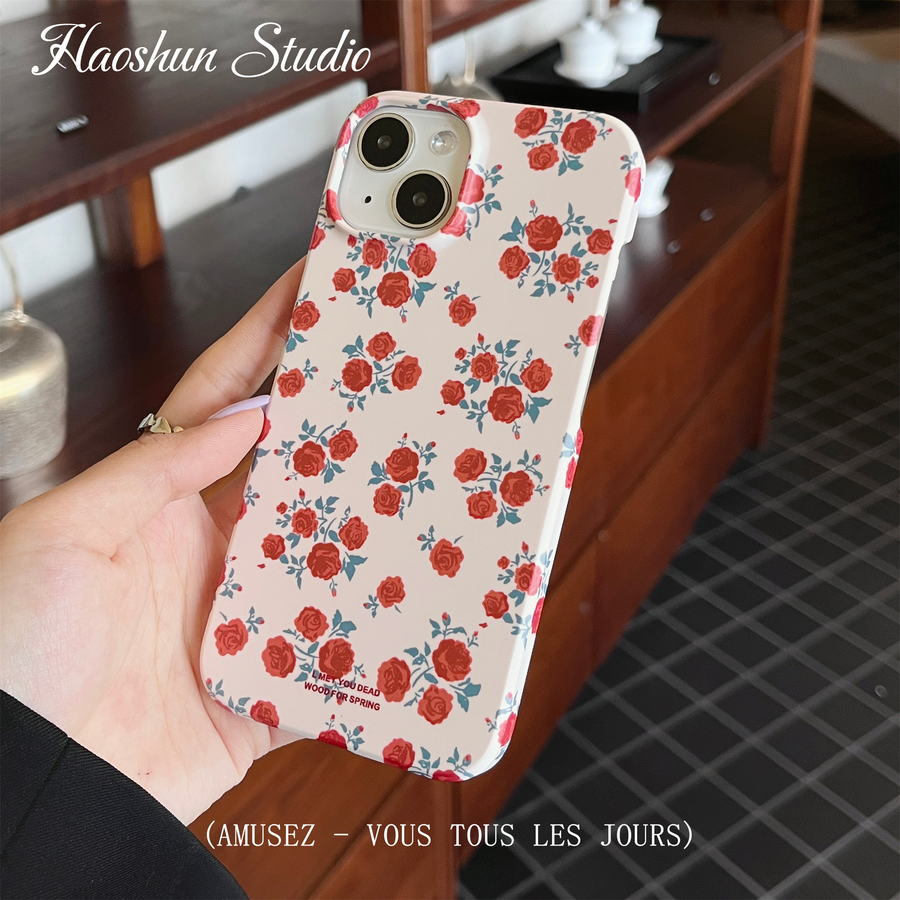 三星s24+磨砂菲林复古风硬壳