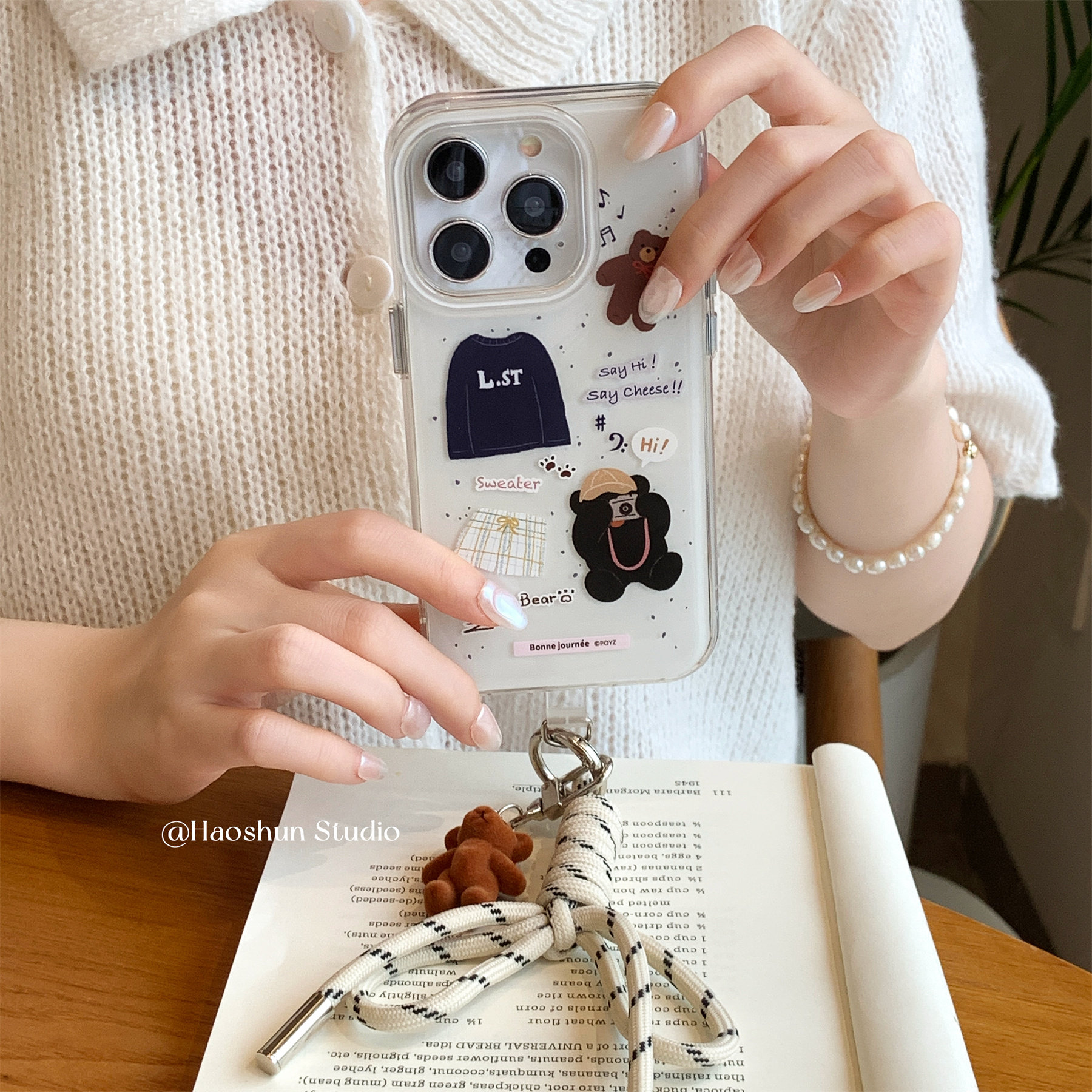 小熊的衣柜适用于三星s23ultra手机壳全包透明三星s24ultra硬壳防摔保护套壳简约小众创意三星保护套s25ultra,3C数码配件,手机保护套/壳,淘宝优惠券,粉丝福利购,淘宝优惠卷