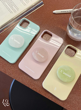 黄粉绿适用于华为Mate40pro小众菲林MATE30pro硬mate50男P40PRO荣耀60 70pro女款30保护套P50 PRO手机壳ins