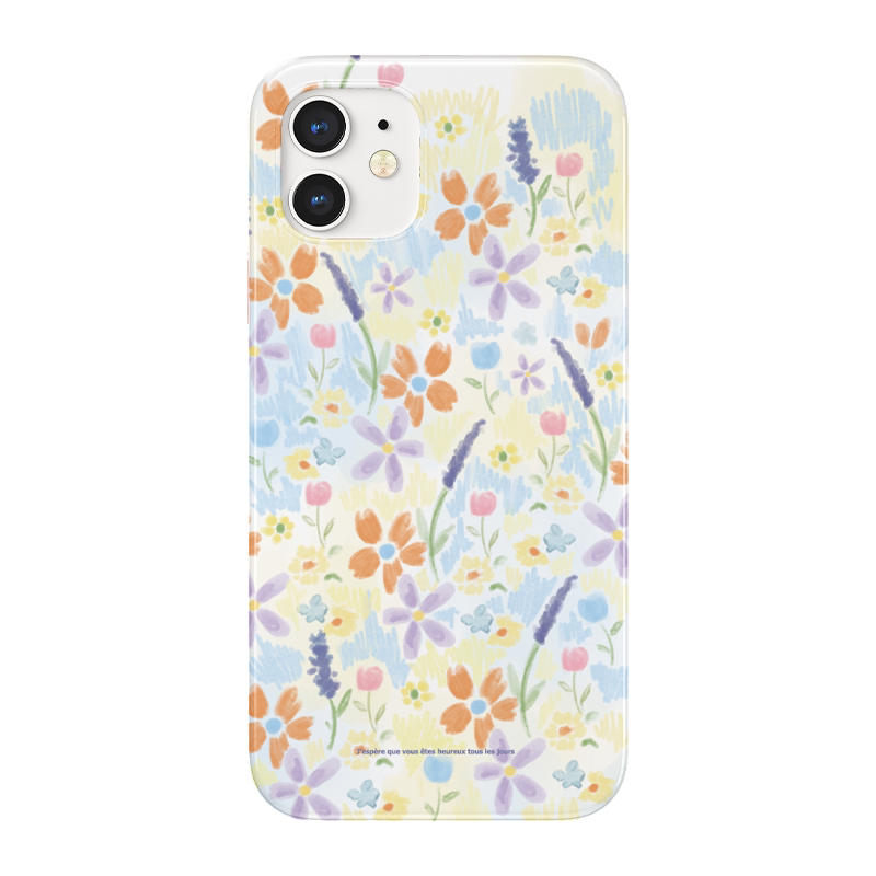 iphone15pro光面菲林硬壳小清新