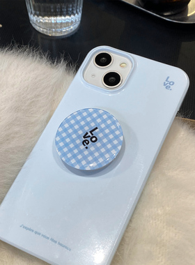 淡蓝色适用于华为Mate40pro小众菲林MATE30pro硬mate50/P40PRO/Pura70Pro/p80pro保护套P50PRO手机壳mate70