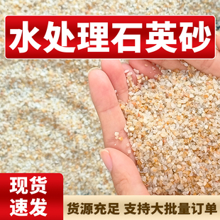 天然水晶砂河沙养花用粗砂多肉铺面石颗粒鱼缸造景沙底砂装饰石头