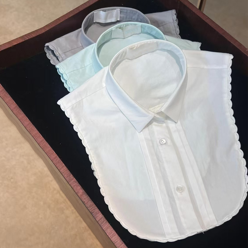 通用正装衬衣领花边设计感装饰领