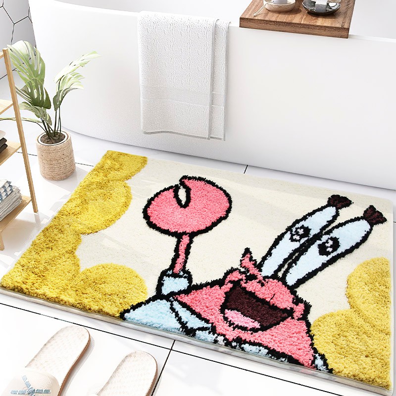 家用卫生间地垫浴室吸水防滑垫