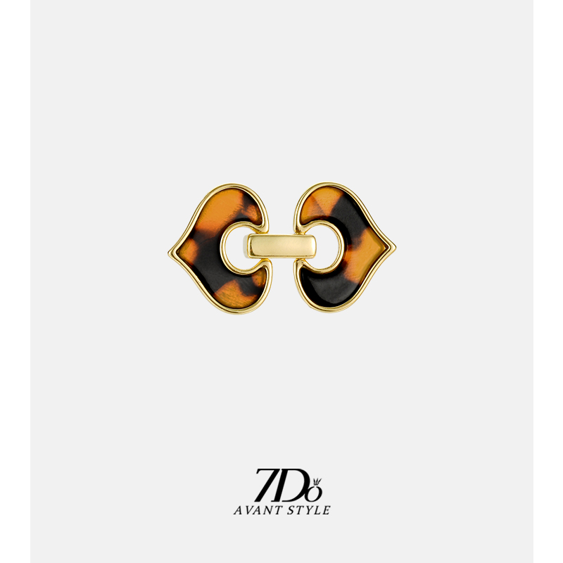 豹纹爱心裤腰收紧神器腰围调节扣