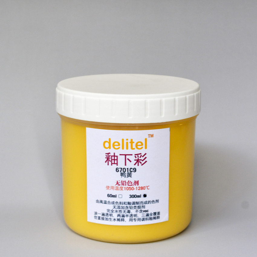 delitel陶瓷釉料彩绘300ml图片