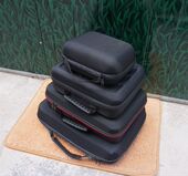 加硬加厚手提多功能五金工具包数码 收纳包化妆美甲包万用表仪器包