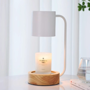 香薰灯蜡烛暖香氛无火融蜡灯插电融烛灯卧室小夜灯床头台灯氛围灯