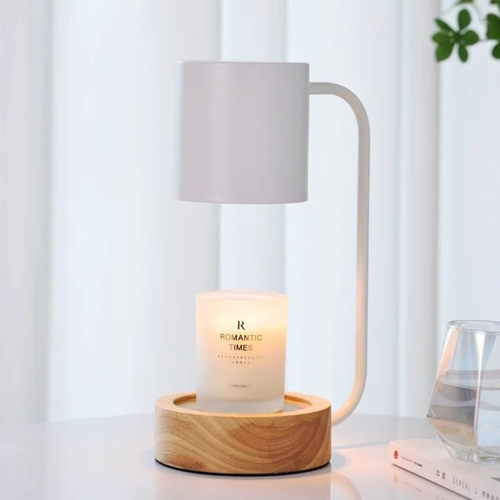 香薰灯蜡烛暖香氛无火融蜡灯插电融烛灯卧室小夜灯床头台灯氛围灯