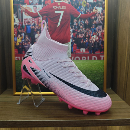 C罗刺客16新款球鞋男女tf碎钉防滑儿童学生ag长钉成人训练足球鞋