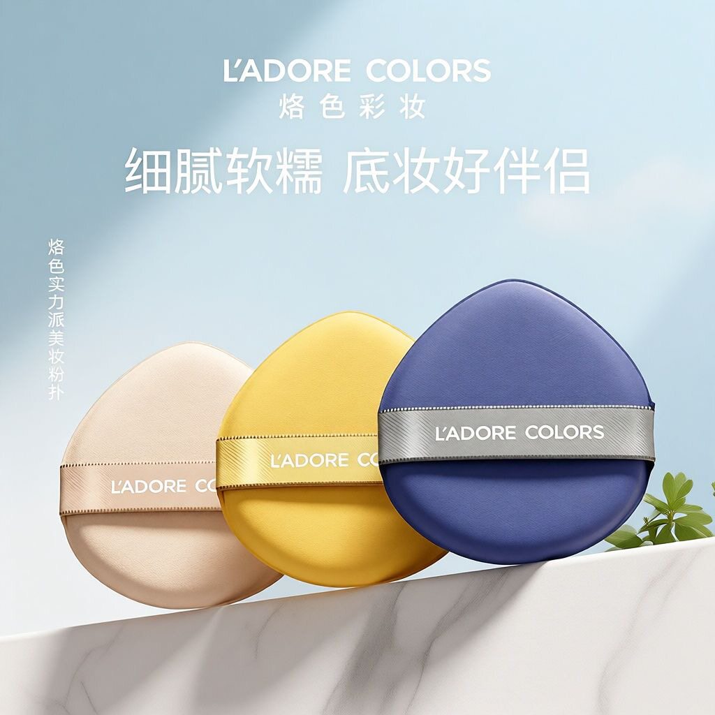 烙色实力派粉扑不吃粉好用