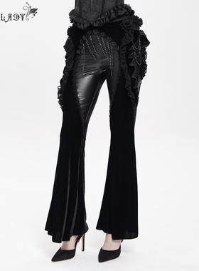 Devil Fashion恶魔时尚女装哥特暗黑系休闲裤长裤EPT02001