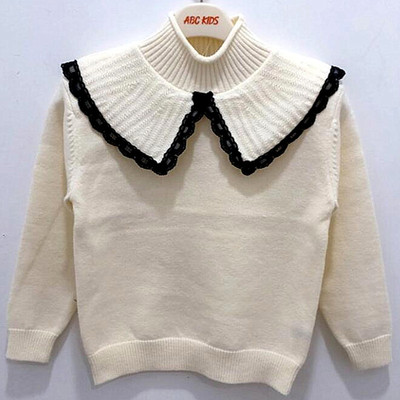 套头细毛衣abckids女童男童春季