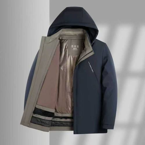 加厚修身中老年皮草派克服巨保暖