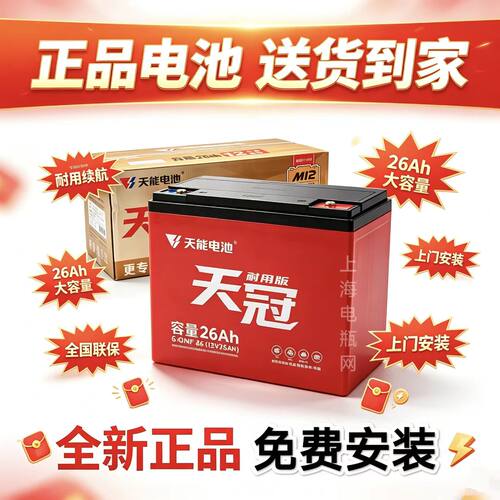 电池以旧换新48v26两轮电动车60v