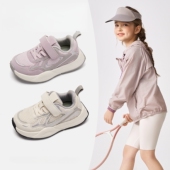 2025秋季 儿童软底户外徒步鞋 新款 子女休闲跑步鞋 鞋 真皮女童运动鞋