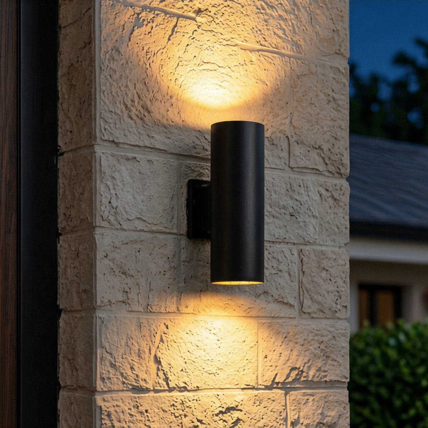 LED单头双头防水壁灯别墅宾馆店铺外墙柱子走廊大门口上下洗墙灯,家装灯饰光源,户外壁灯,淘宝优惠券,粉丝福利购,淘宝优惠卷