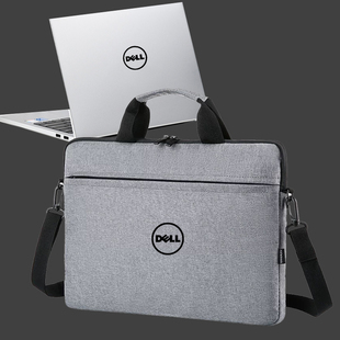 手提袋适用于戴尔成就灵越13 14 16Pro电脑包13.3/14/15.6/16英寸16Plus笔记本加绒防震防水收纳袋单肩背包男