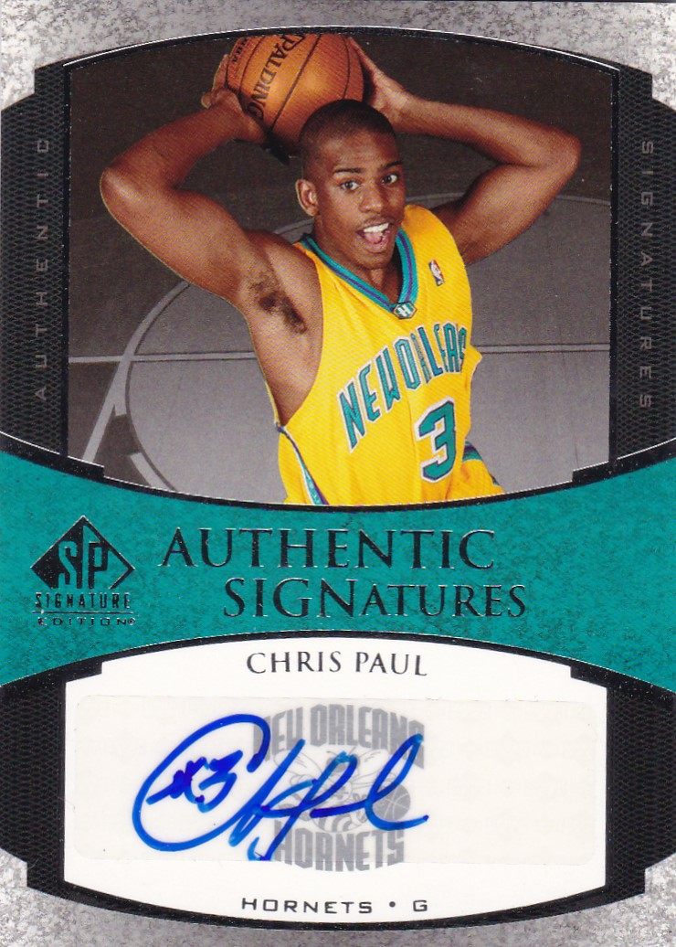 【mj卡世界】nba球星卡 ud 克里斯 保罗 签名 经典新秀亲笔签字卡