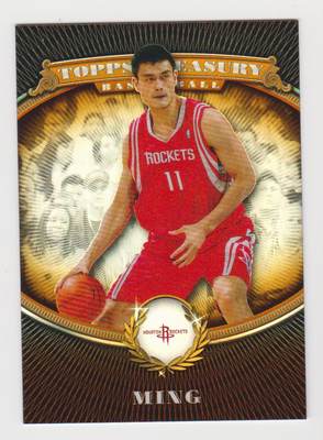 【MJ卡世界】NBA球星卡 2008 Topps 火箭队 姚明 经典限量折射卡