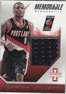 【MJ卡世界】NBA球星卡 Panini 利拉德 球衣卡限量 开拓者队