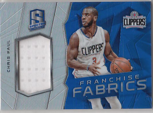 【MJ卡世界】NBA球星卡 Panini 快船队 克里斯 保罗 限量球衣卡