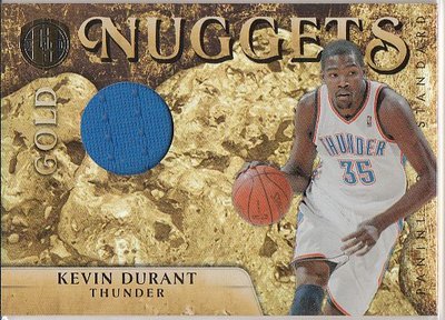 帕尼尼NBA球星卡 Panini 杜兰特 限量球衣卡金砖雷霆队