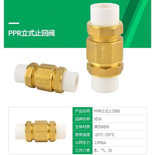 双活接止回阀挡板式弹簧式单向阀