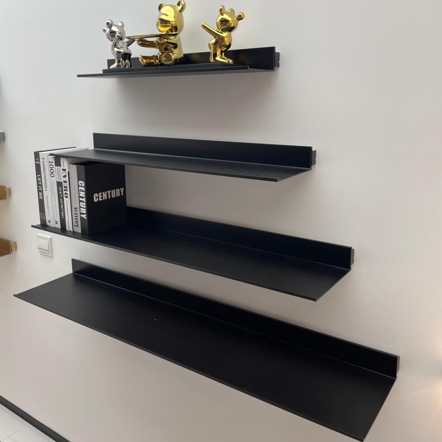 L型铝板置物架厨房收纳壁挂墙