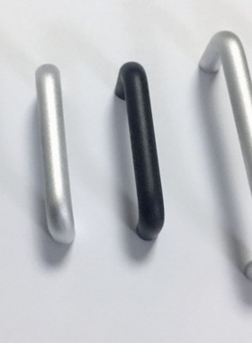 圆形直径10mm机箱把手 1U-6U拉手32 64 96 128 160 192孔距