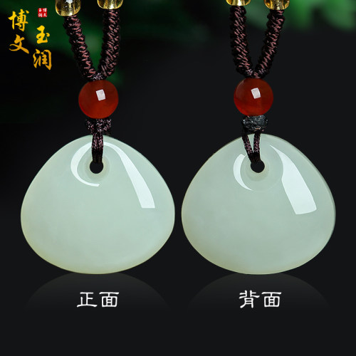 和田玉福袋玉吊坠挂件男女款饰品