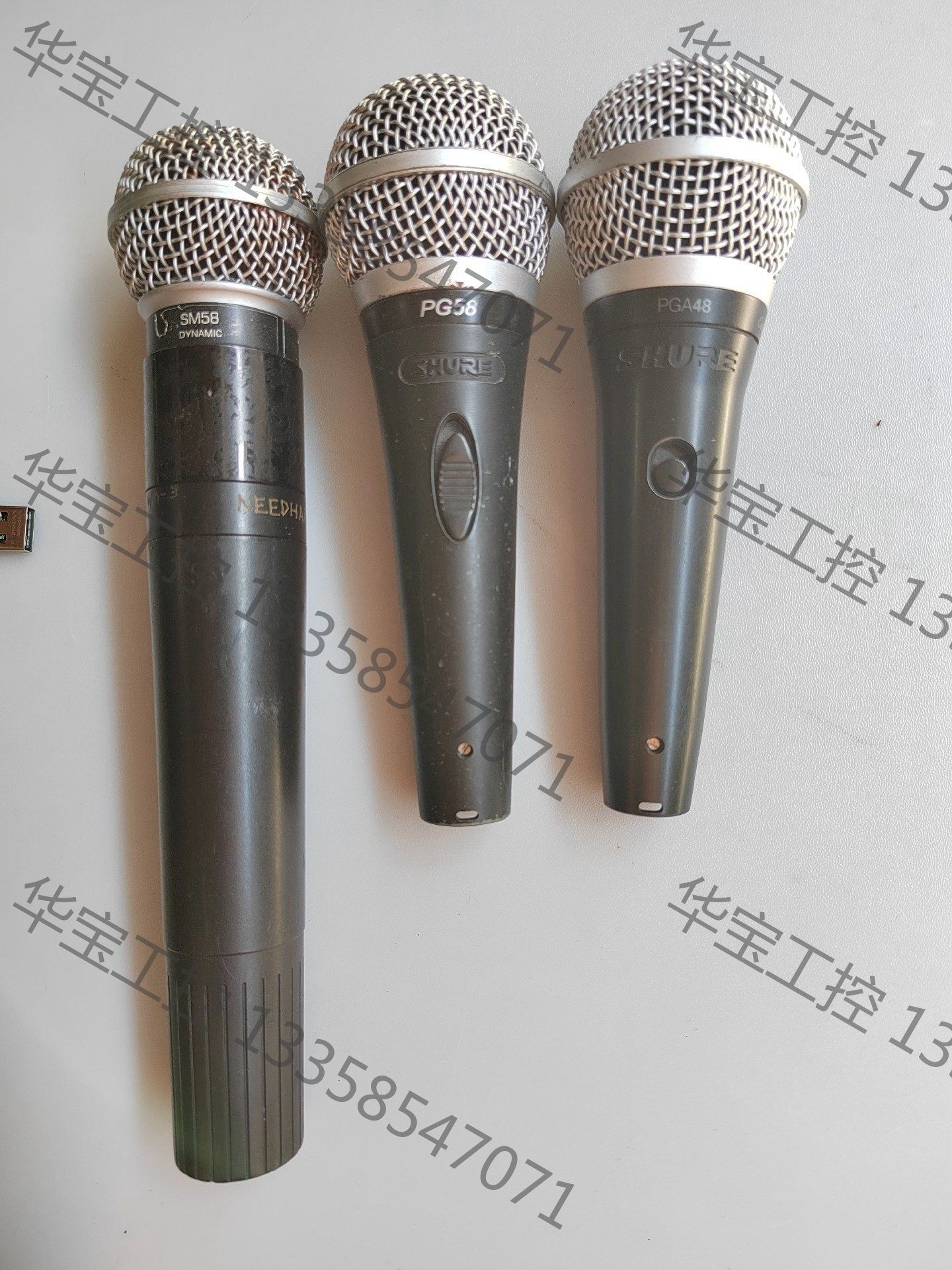 议价 舒尔手sm58已出,pg58,pga48各一只,单只计价,一