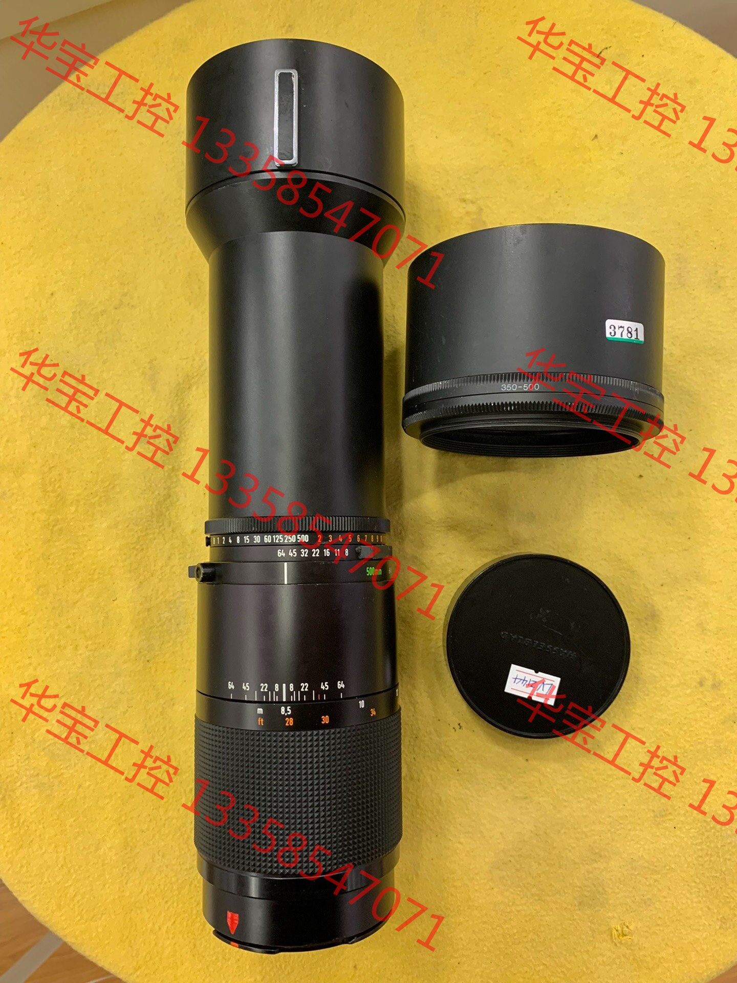 议价 哈苏hasselblad 500/8 cf 长焦镜头.