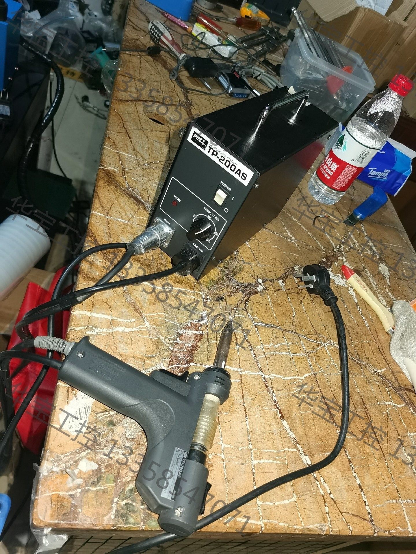 议价 日本原装进口防静电goot电动吸锡泵吸锡器tp-200as