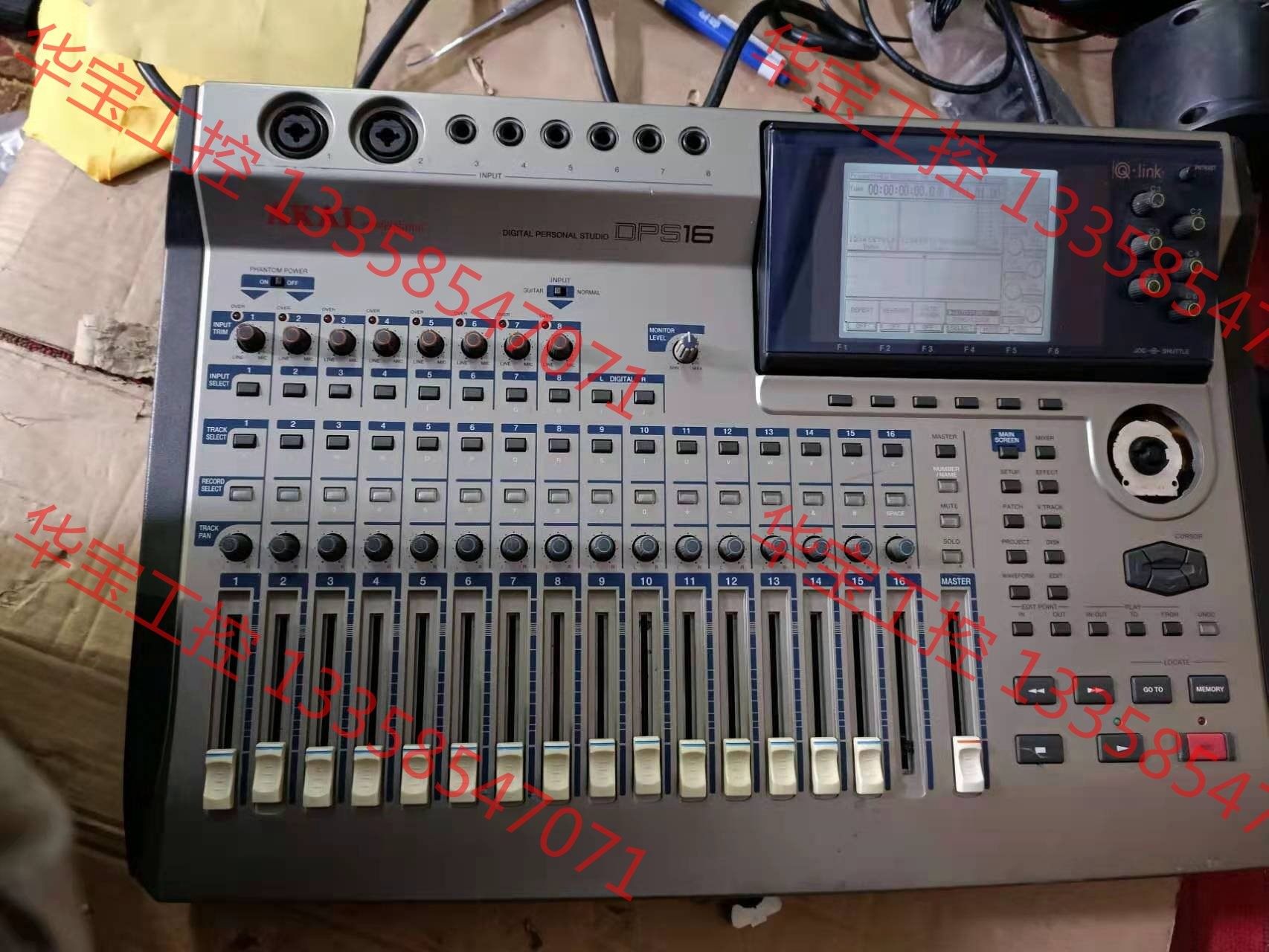 议价 日本雅佳akai调音台声卡dps16,成色如图,原图原物,看