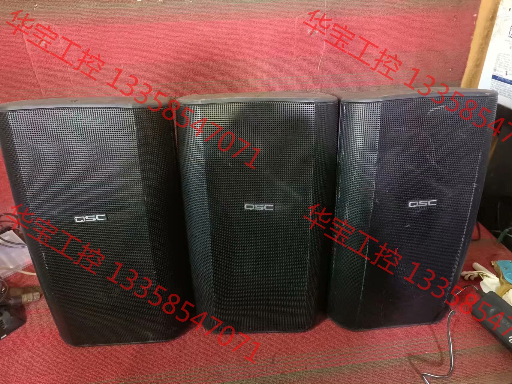 议价 QSC音箱AD－S82H，原图原物，成色如图，正常使用，一只