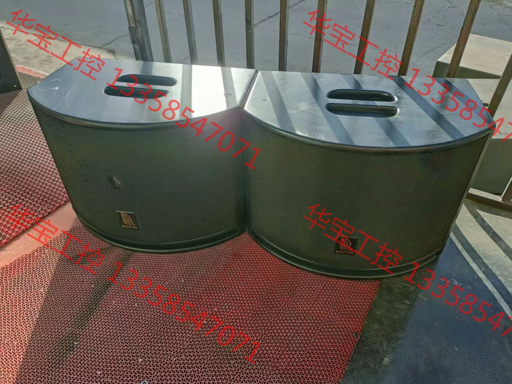 议价 美国波顿双8寸4高音全频ok音箱,原图原物,正常使用,运费