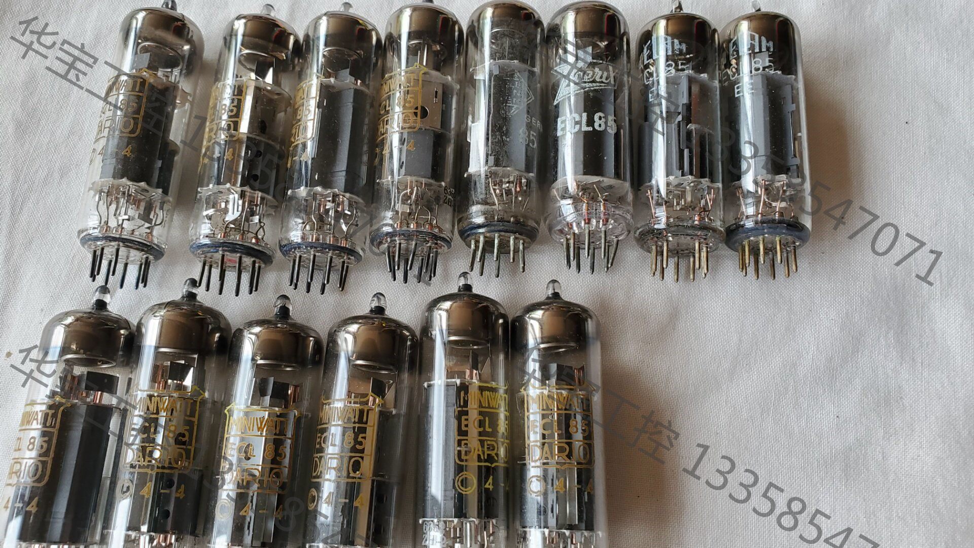 议价 德国富豪东德西门子ecl85/ecl805电子管