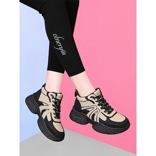 正品女鞋秋冬款妈妈鞋女士鞋子女2025新款爆款运动鞋女款老爹鞋