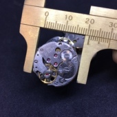 5520女表拆机机芯ss5旧表机芯21毫米蒸汽朋克材料diy袖 口手工制作