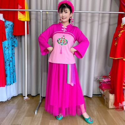 广场舞蹈服套装轻薄柔软有弹力