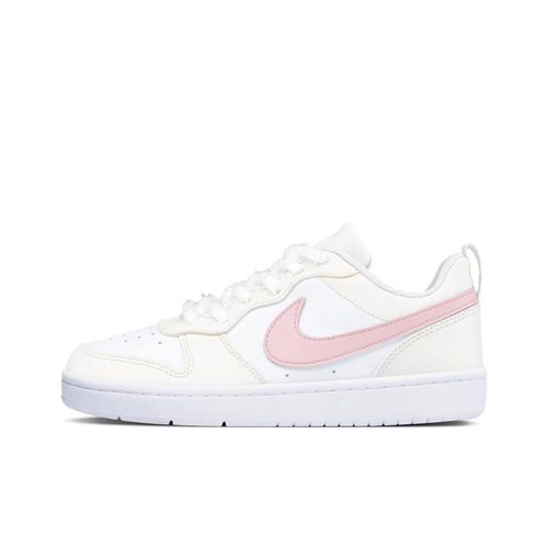 【定制球鞋】Nike Court Borough奶油樱花 甜妹 乳白色