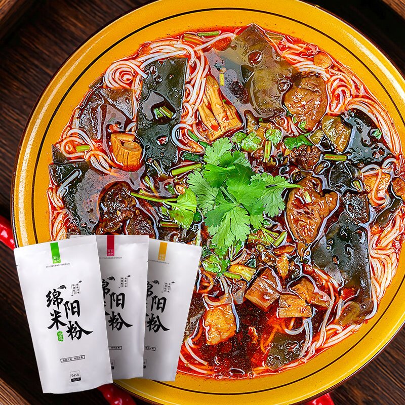老开元绵阳红油米粉速食带料包