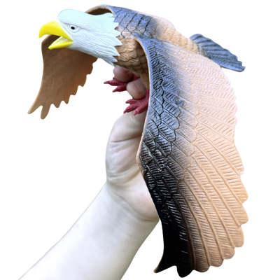 QQKG仿真老鹰棕仿真/动物玩偶